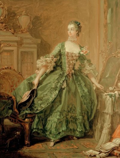 Ritratto di Madame de Pompadour da François Boucher